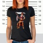 CasualCocaine Królewna Śnieżka karabin koszulka damska