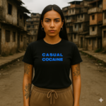 Koszulka CASUAL COCAINE - Logo Stack - obrazek 2