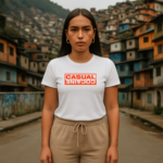 Koszulka CC pomarańczowy - Logo Cut