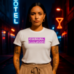 Koszulka CC róż - Logo Solid