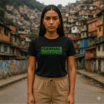 Koszulka CC złoty - Logo Solid - obrazek 2