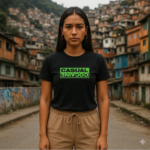 Koszulka CC jasny zielony - Logo Solid - obrazek 2