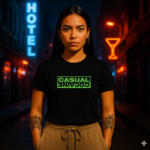 Koszulka CC jasny zielony - Logo Cut - obrazek 2