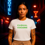 Koszulka CC jasny zielony - Logo Stack